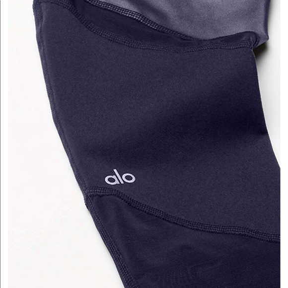 ALO Navy Blue Sheila Vinyasa Leggings Sz XS & M - Picture 6 of 8